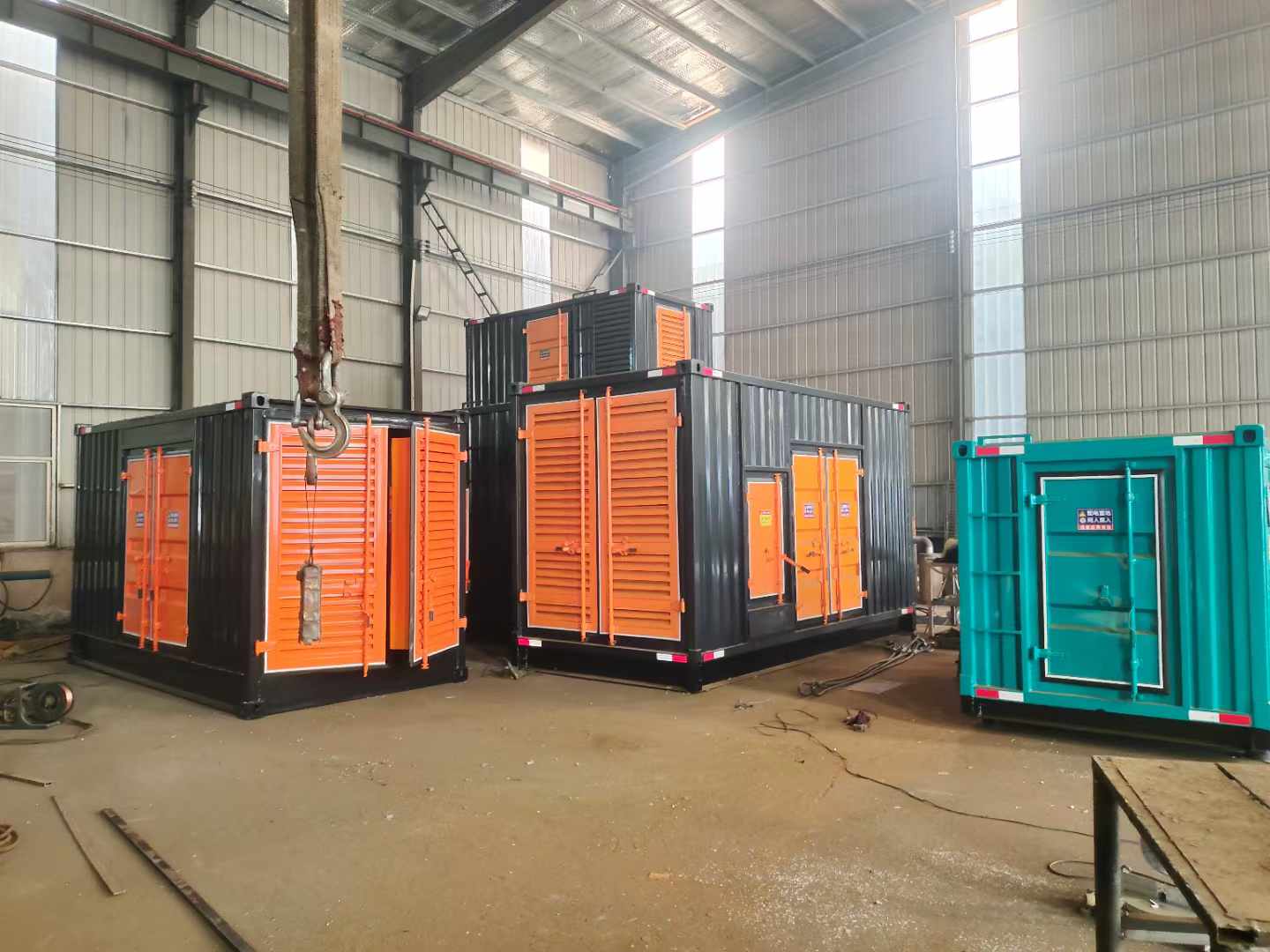 武都500kw柴油发电机组可以带动多少功率设备？